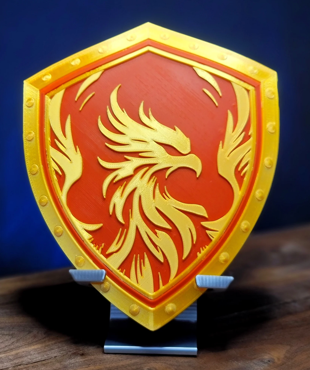 Coat of Arms Dice Storage and Stand