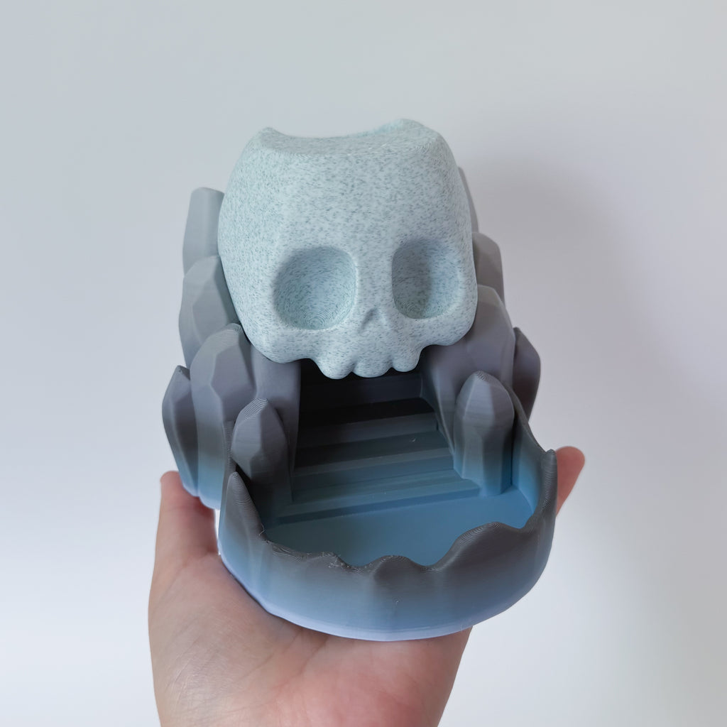 Skull & Crow Dice Tower